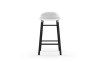 NORMANN COPENHAGEN krzesło barowe FORM WOOD czarne/białe