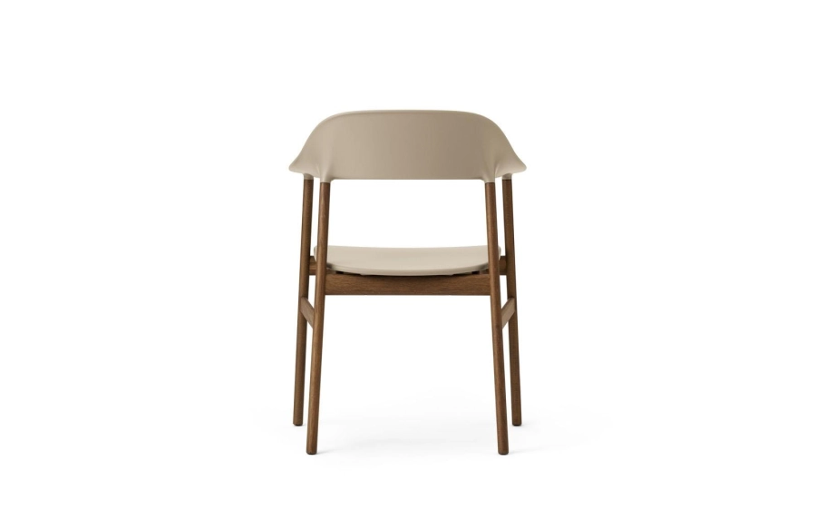 NORMANN COPENHAGEN krzesło z podłokietnikami HERIT dymiony dąb/piaskowe