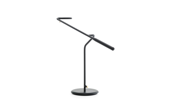 NORMANN COPENHAGEN lampa biurkowa FLOW czarna