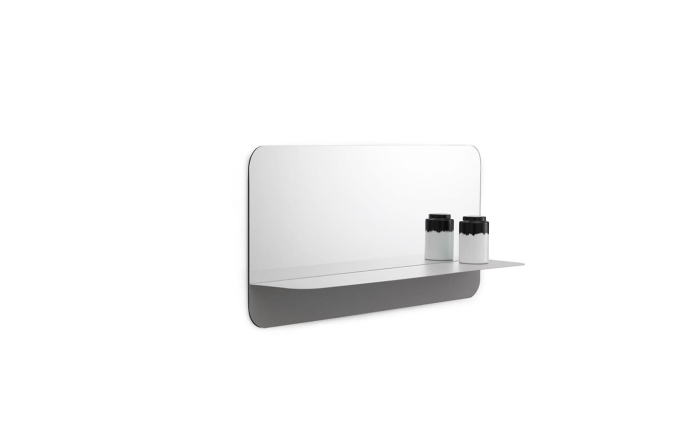 NORMANN COPENHAGEN lustro HORIZON poziome szare