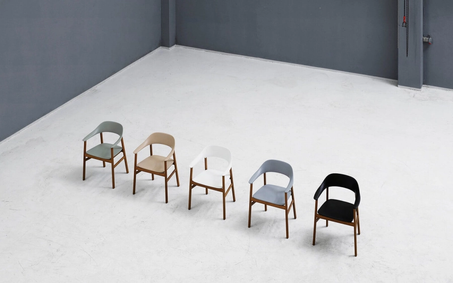 NORMANN COPENHAGEN krzesło z podłokietnikami HERIT
