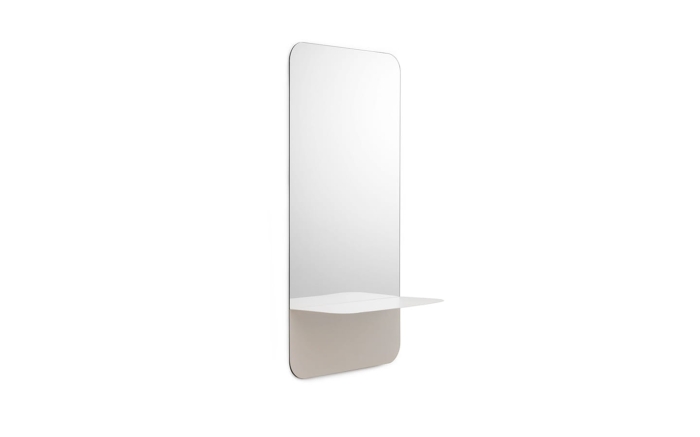 NORMANN COPENHAGEN lustro HORIZON pionowe białe