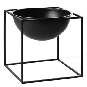 AUDO COPENHAGEN miska KUBUS BOWL LARGE czarna