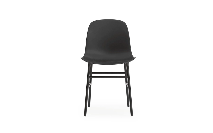 NORMANN COPENHAGEN krzesło FORM STEEL czarne
