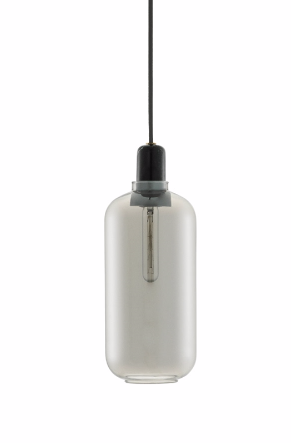 NORMANN COPENHAGEN lampa wisząca AMP L czarny marmur