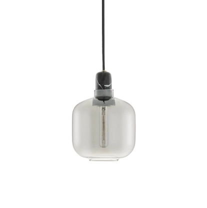 NORMANN COPENHAGEN lampa wisząca AMP S czarny marmur