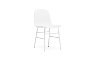 NORMANN COPENHAGEN krzesło FORM STEEL białe