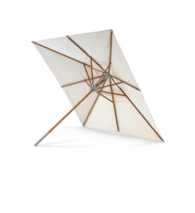 SKAGERAK parasol ogrodowy ATLANTIS 330x330 off-white pasy