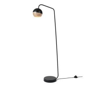 MATER lampa podłogowa RAY czarna