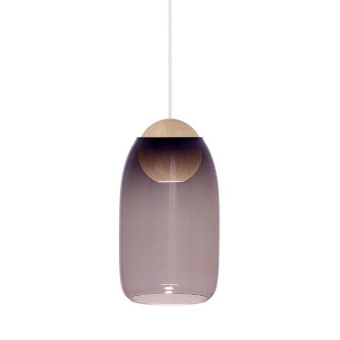 MATER lampa wisząca LIUKU BALL ze szklanym kloszem