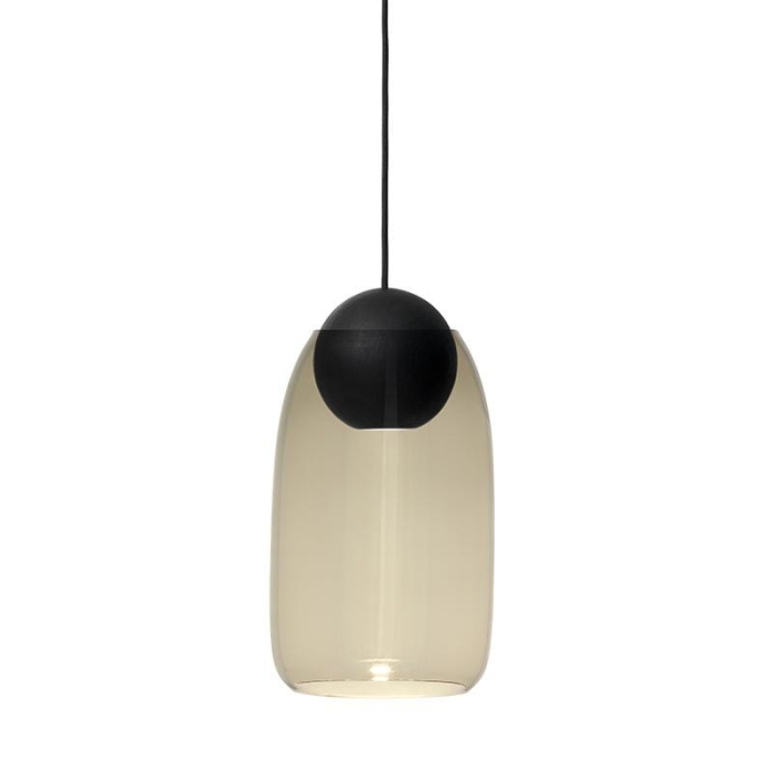 MATER lampa wisząca LIUKU BALL ze szklanym kloszem