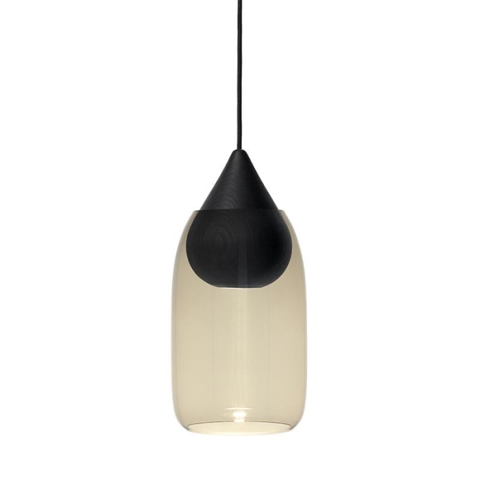 MATER lampa wisząca LIUKU DROP ze szklanym kloszem