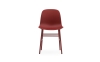 NORMANN COPENHAGEN krzesło FORM STEEL czerwone