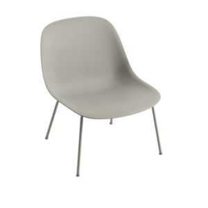 MUUTO fotel FIBER TUBE szary