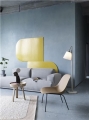 MUUTO fotel FIBER TUBE szary