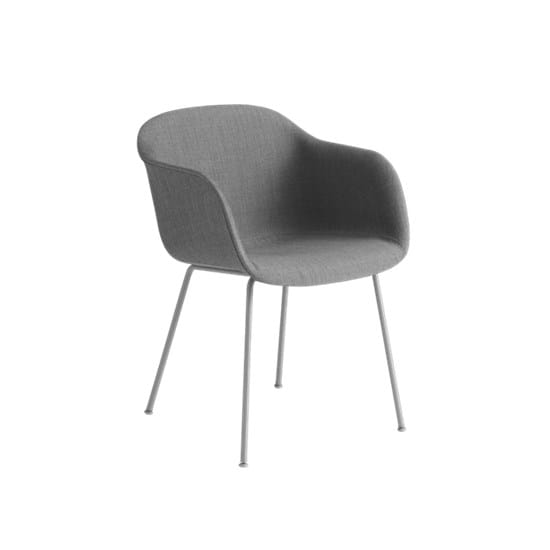 MUUTO krzesło tapicerowane FIBER TUBE
