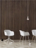 MUUTO krzesło obrotowe z podłokietnikami tapicerowane FIBER SWIVEL