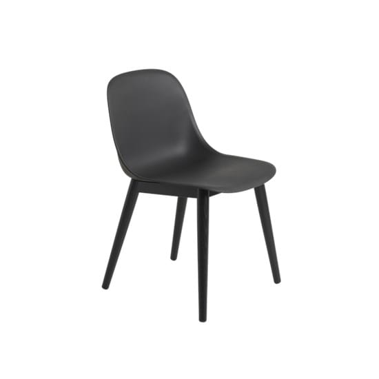 MUUTO krzesło FIBER SIDE WOOD