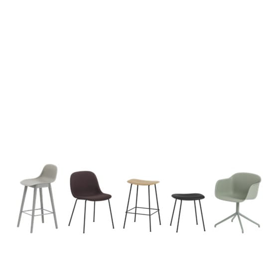 MUUTO krzesło FIBER SIDE TUBE