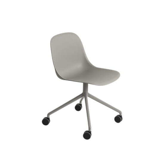 MUUTO krzesło obrotowe na kółkach FIBER SIDE SWIVEL
