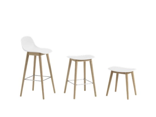 MUUTO stołek FIBER WOOD