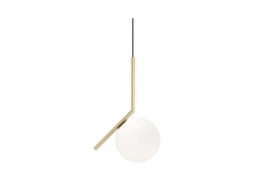 FLOS lampa wisząca IC S1 mosiądz