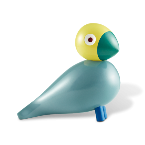 KAY BOJESEN drewniana figurka dekoracyjna SONGBIRD SUNSHINE