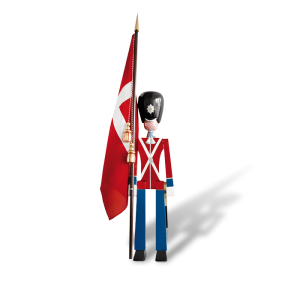 KAY BOJESEN drewniana figurka GWARDZISTA KRÓLEWSKI 154 cm