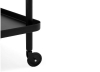 NORMANN COPENHAGEN stolik / barek na kółkach BLOCK czarny