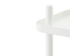 NORMANN COPENHAGEN stolik / barek na kółkach BLOCK biały