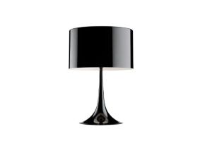 FLOS lampa stołowa SPUN LIGHT T1 czarna