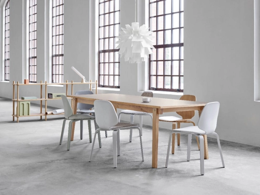 NORMANN COPENHAGEN krzesło MY biały jesion