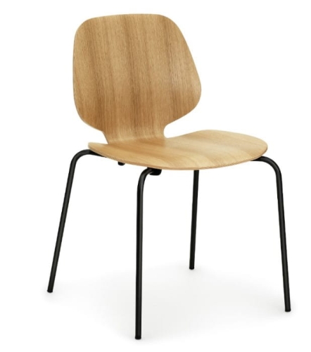 NORMANN COPENHAGEN krzesło MY czarna stal różne kolory
