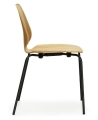 NORMANN COPENHAGEN krzesło MY czarna stal różne kolory