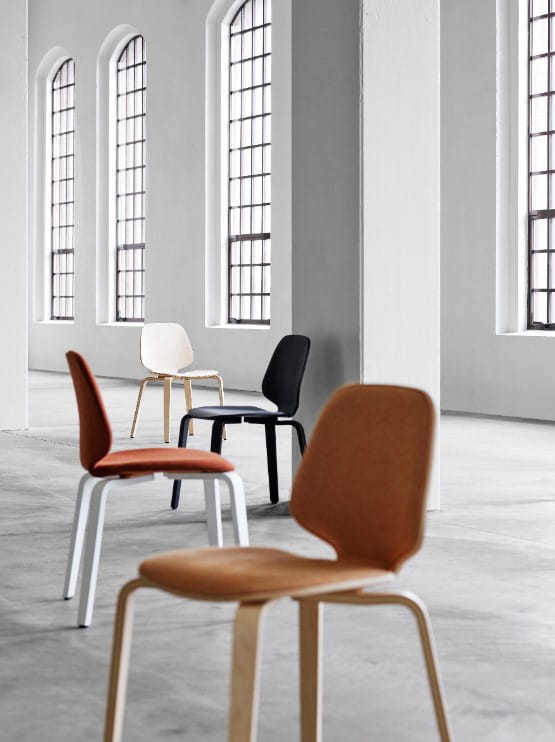 NORMANN COPENHAGEN krzesło MY tapicerowany przód różne kolory