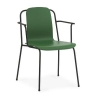 NORMANN COPENHAGEN krzesło z podłokietnikami STUDIO zielone
