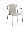NORMANN COPENHAGEN krzesło z podłokietnikami STUDIO szare