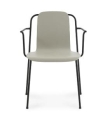 NORMANN COPENHAGEN krzesło z podłokietnikami STUDIO szare