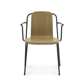 NORMANN COPENHAGEN krzesło z podłokietnikami STUDIO naturalny dąb