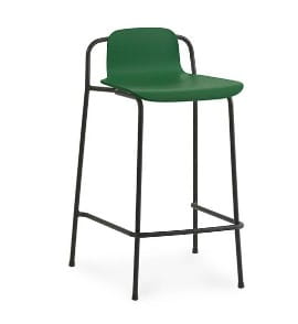 NORMANN COPENHAGEN krzesło barowe STUDIO 65 zielone