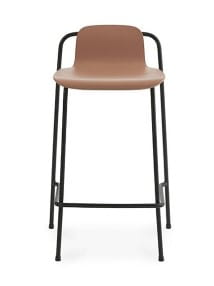 NORMANN COPENHAGEN krzesło barowe STUDIO 65 brązowe