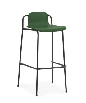 NORMANN COPENHAGEN krzesło barowe STUDIO 75 zielone