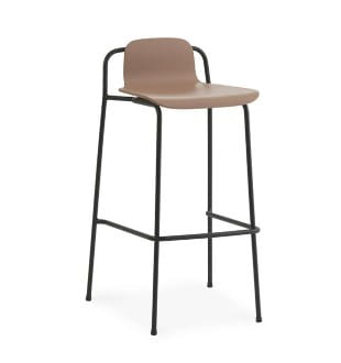 NORMANN COPENHAGEN krzesło barowe STUDIO 75 brązowe