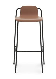 NORMANN COPENHAGEN krzesło barowe STUDIO 75 brązowe