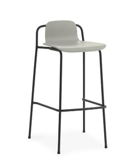 NORMANN COPENHAGEN krzesło barowe STUDIO 75 szare