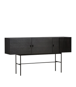 WOUD komoda ARRAY czarna 180 cm