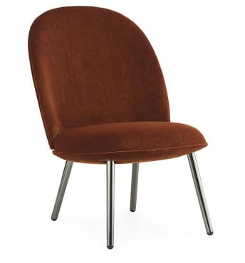 NORMANN COPENHAGEN fotel ACE czarna stal różne kolory