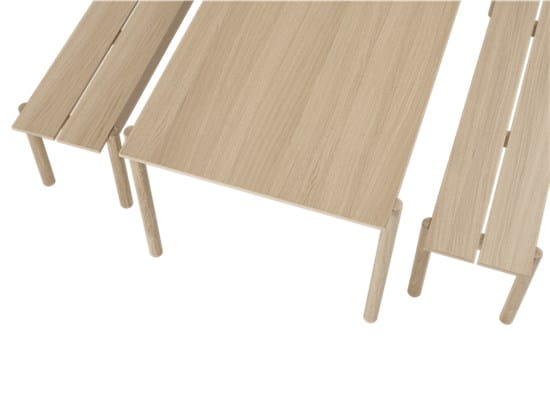 MUUTO stół LINEAR WOOD 260