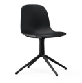 NORMANN COPENHAGEN krzesło obrotowe FORM SWIVEL 4L czarne