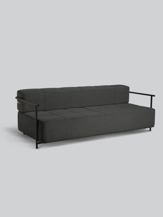 NORTHERN sofa rozkładana z podłokietnikami DAYBE ciemnoszara